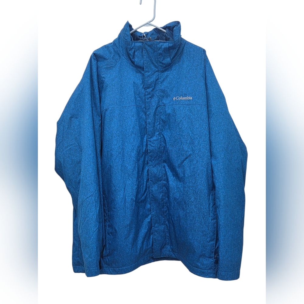 . Columbia  Blue Interchange Jacket Size XXL Mens